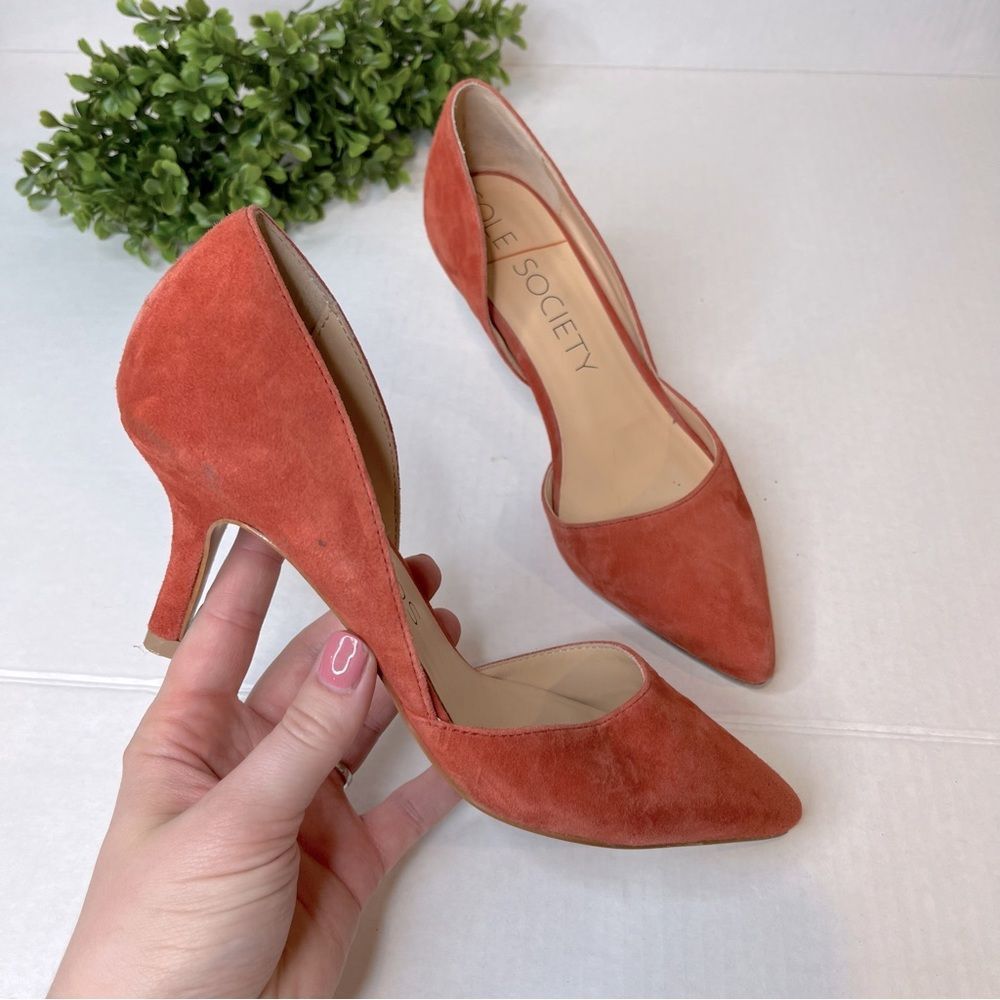 Sole Society Pink Heels Elegant and Comfortable